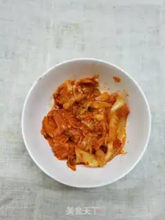 Make Hot cabbage tofu step 0