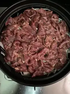 Make Golden pins and mushroom beef step 7