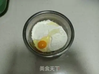 Make Egg pancakes step 1