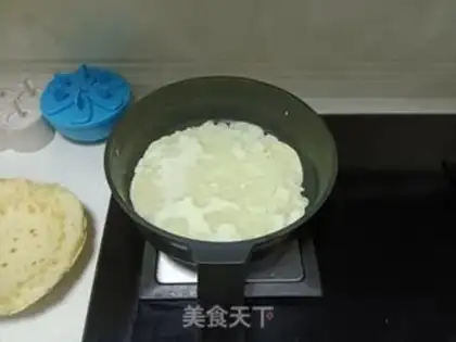 Make Egg pancakes step 6