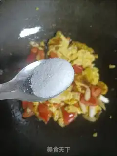 Make Tomato egg noodles step 6