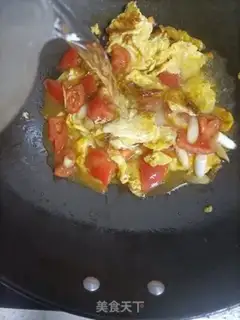 Make Tomato egg noodles step 7