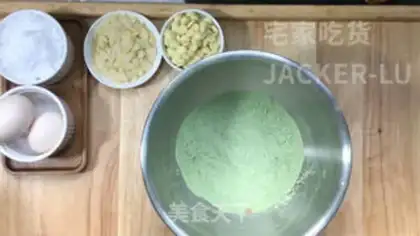 Make Tea white brownie step 1