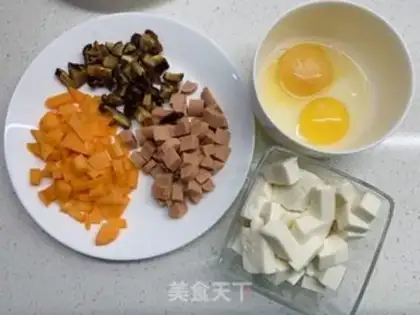 Make Feeding calcium tofu step 0