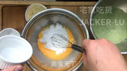 Make Tea white brownie step 2