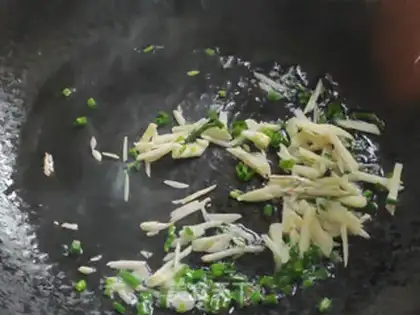Make Fish and gold mushrooms step 3