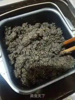 Make Homemade black sesame pills step 8