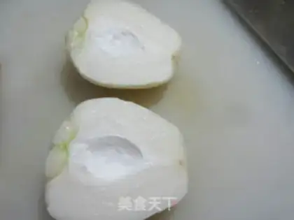 Make Duck gravy, white Buddha handmelon step 3