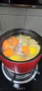 Make Fruit carrot cornbone soup step 6