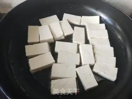 Make Bone halogenated tofu step 1