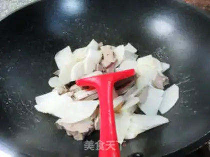 Make Duck gravy, white Buddha handmelon step 8