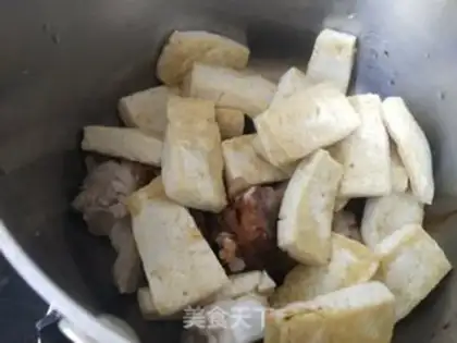 Make Bone halogenated tofu step 6