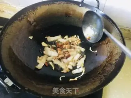 Make Scallops and sauerkraut step 3