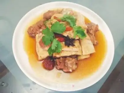 Make Bone halogenated tofu step 10