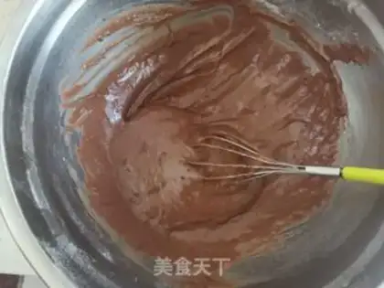 Make Chocolate marfin cake step 3
