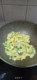 Make Nine-storey tower fried eggs step 6