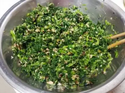 Make The green mushroom bun step 3
