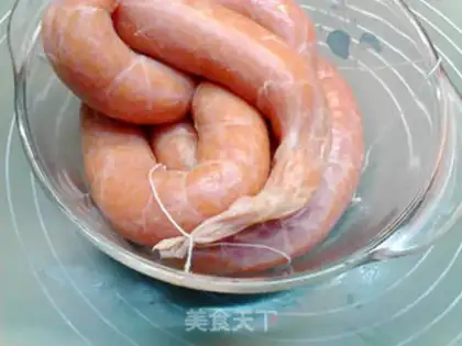 Make New Orleans chicken sausage step 9