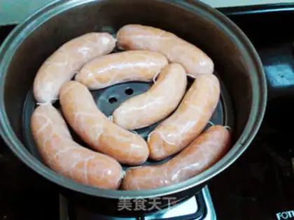 Make New Orleans chicken sausage step 12
