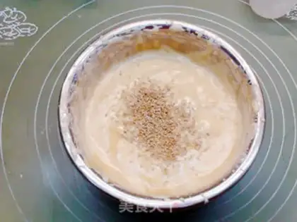 Make Taste sesame cake step 11
