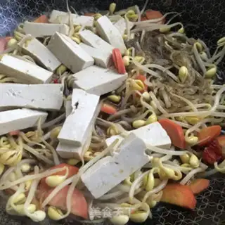 Make Tofu sprouts step 6