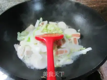 Make Snacks, cabbage, cabbage step 3