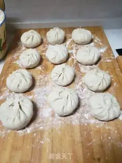 Make The green mushroom bun step 8