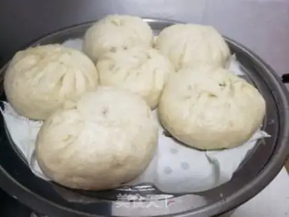 Make The green mushroom bun step 10