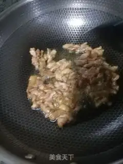 Make Celery fried meat step 2