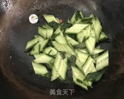 Make cucumber chops step 7