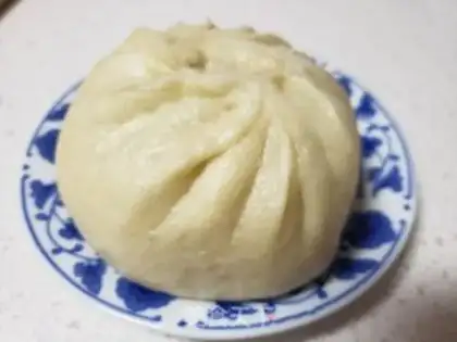 Make The green mushroom bun step 12