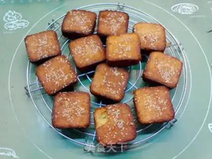 Make Taste sesame cake step 16