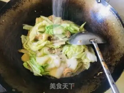 Make Scallops and sauerkraut step 8