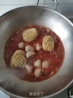 Make Tomatofish noodles step 5