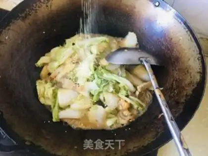 Make Scallops and sauerkraut step 11