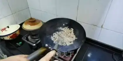 Make Mushroom fried meat step 1