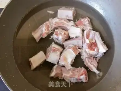 Make Abalone bouquet soup step 1