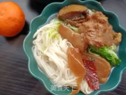 Make Rusty lamb noodles step 5