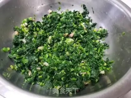 Make The spinach pack step 2