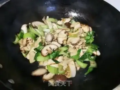 Make Scrambled beans step 4