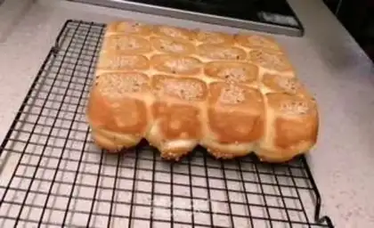 Make Sesame pickle, honey bread step 20