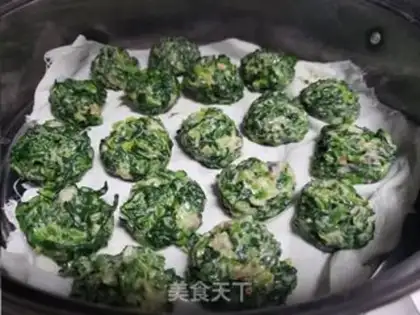 Make The spinach pack step 6