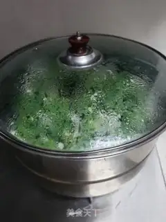 Make The spinach pack step 7