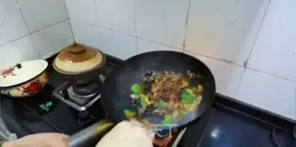 Make Mushroom fried meat step 9