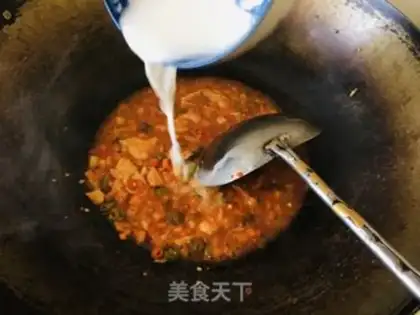 Make Pour the mashed potatoes step 9
