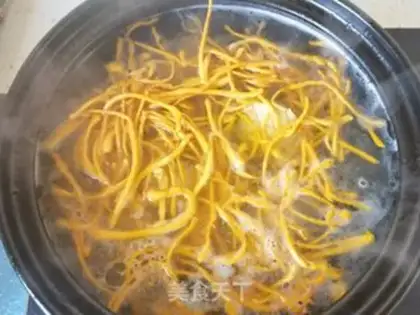 Make Abalone bouquet soup step 10