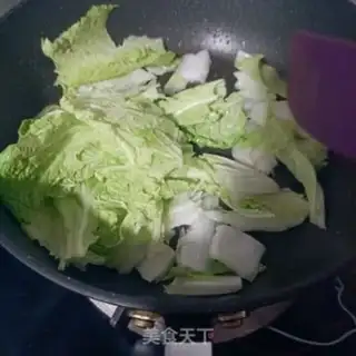 Make Garlic cabbage and tofu step 5