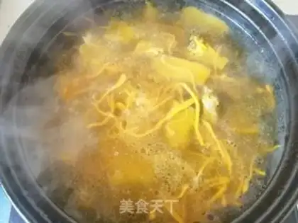 Make Abalone bouquet soup step 11