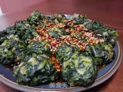 Make The spinach pack step 11