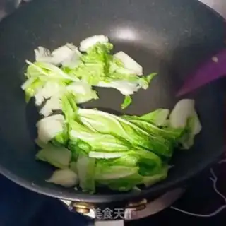 Make Garlic cabbage and tofu step 6